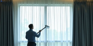 Commercial curtain stain removal service homebush-nsw hotels offices restaurants