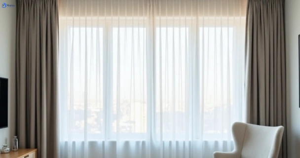 Freshly steam cleaned curtains in homebush-nsw QLD